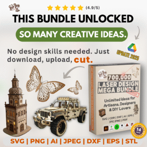 1M+ 🔥 Laser Design Mega Bundle